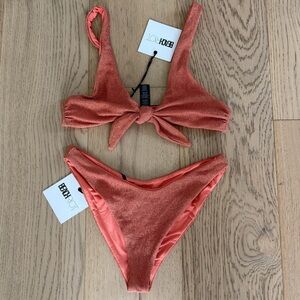 Beach Riot Shimmering Coral Bikini